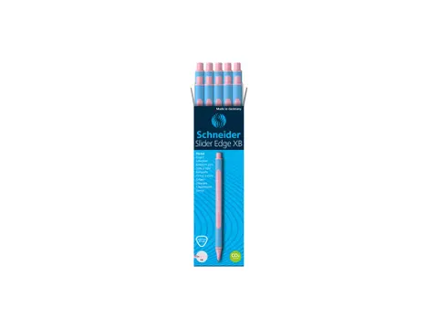 Balpen Schneider Slider Edge XB Pastel Rose doos 10 stuks