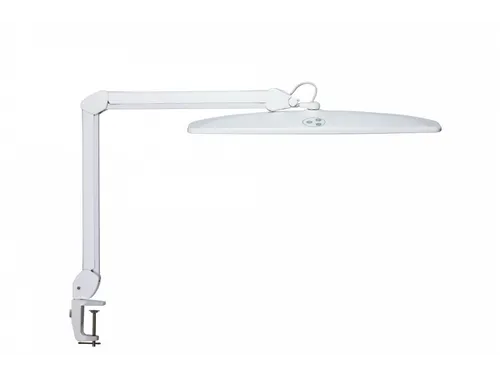 Werkpleklamp LED MAULexplore dimbaar Wit met tafelklem