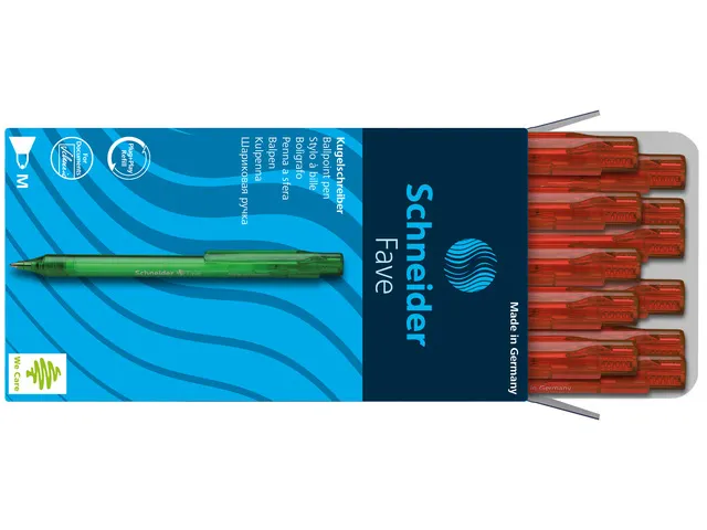 Balpen Schneider Fave M rood