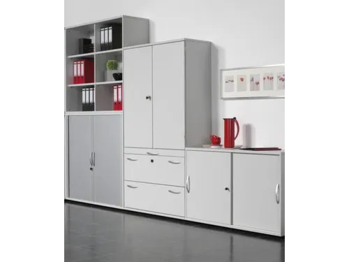 schuifdeurkast,HxBxD 1540x1000x430mm,decor romp wit,decor front beuken