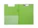 Klembordmap MAUL A4 staand met penlus PVC neon groen