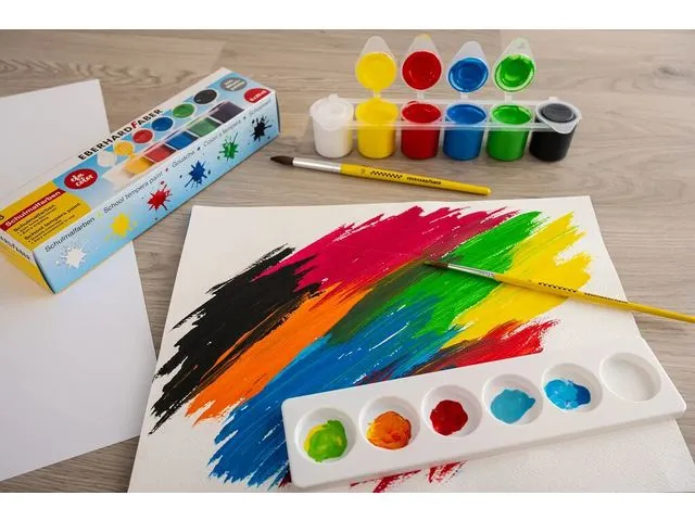 Schoolverf Eberhard Faber assorti 6x25ml