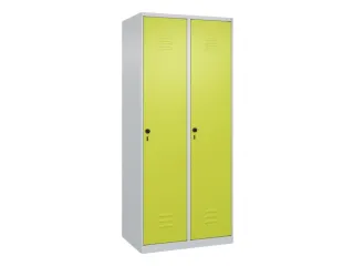 locker voor scheiding van kleding,HxBxD 1850x800x500mm,2vak - 1