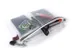 etui A4 Phat-Bag transparant taupe met ritssluiting