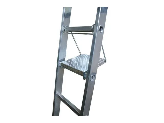 Marche amovible,p. escabeau à échelons,force 150kg,alu