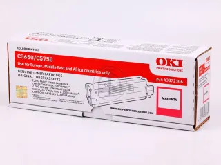 Tonercartridge Oki 43872306 C5650 Magenta - 1