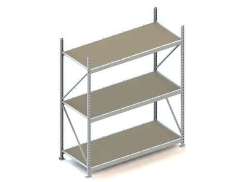Breedvakstelling Basisveld 2200x1800x800mm 3 Houten Legborden 600kg