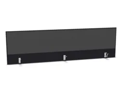 opzetpaneel bureau aanbouw achter CC-zwart BN8010-antraciet 2000mm