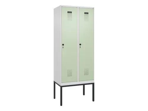 locker voor scheiding van kleding,HxBxD 2120x800x500mm,2vak