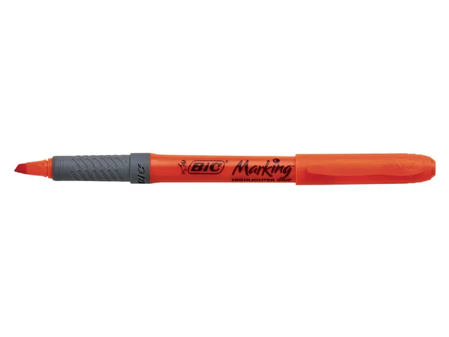 Markeerstift Bic Highlighter Grip Oranje