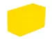 Inzetbak HxLxB 63x108x54mm Polystyreen Geel 50 stuks
