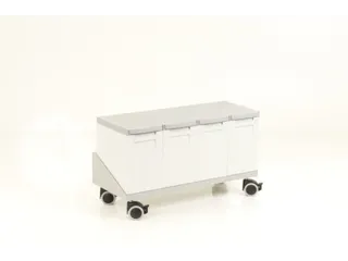 Onderwagen Voor 4Afvalbakken 15L - 3