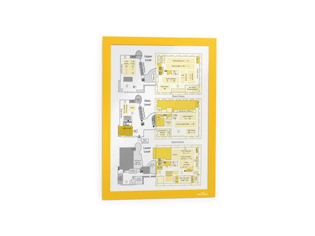 Cadre d'affichage DURAFRAME A4 vert 2 pièces