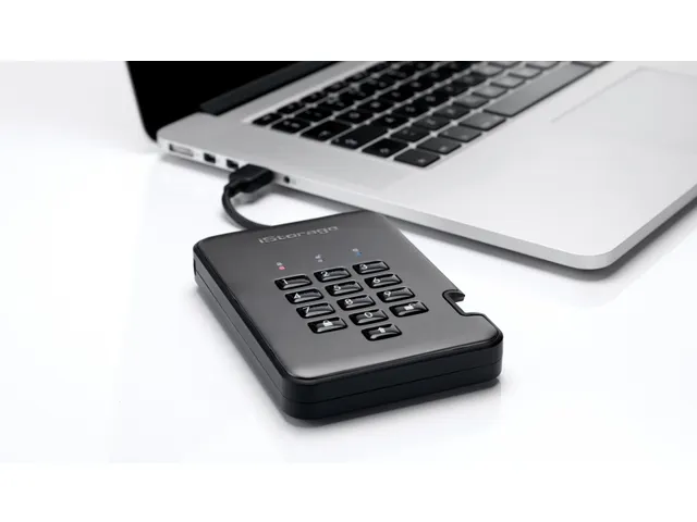 diskAshur Pro2, SSD, 8000GB, , XTS-AES 256-bit, USB 3.2, IP56, FIPS PU