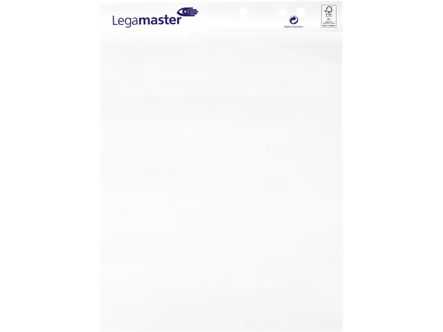 Flipoverpapier Legamaster blanco 20vel 5 Stuks