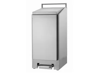 Rvs Afvalbak met Voetbediening 120 Liter - 1