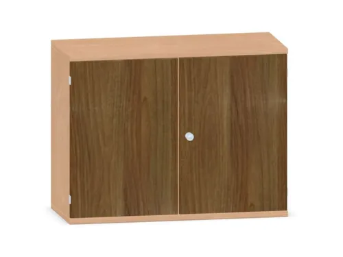 kantoorkast,HxBxD 770x1000x430mm,decor romp beuken,decor front noten