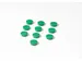 Memomagneten 10 Stuks Groen 25mm 10 stuks
