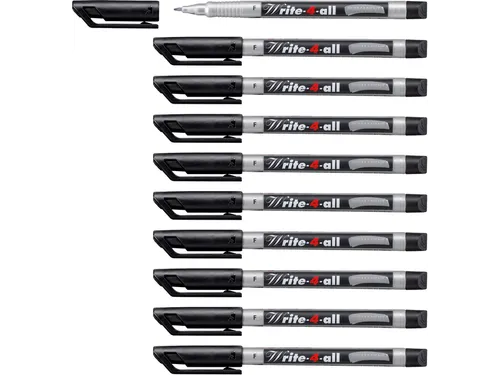 Viltstift STABILO Write-4-All 156/46 fijn zwart