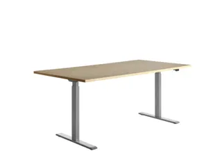 Elektrisch ihv bureau,HxBxD 700-1200x1800x800mm,blad esdoorn - 2