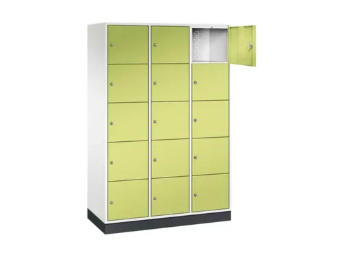 grootvolume-lockersysteem,HxBxD 1950x1220x500mm,3x5vakken,cil.-slot