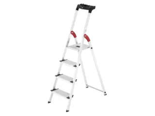 veiligheidsladder,eenzijdig,4 XXL treden,Stand H 0,84m,balk L 1,62m - 1