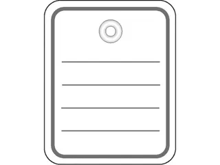 Herma 6842 Productlabel 48x65mm met plastic oogje/draad/splitpen Wit - 2