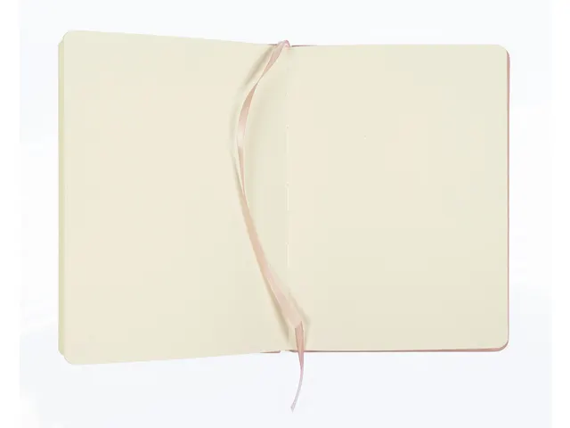 Carnet de croquis PU couverture rigide 80 feuilles A5 vieux rose