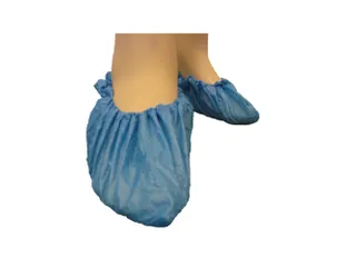Intersafe CPE wegwerp overschoenen, blauw, per doos van 2000 stuks - 1