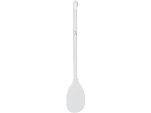 Hygiene 7007-5 roerspatel, wit PA, steel 89cm, blad 16x27cm