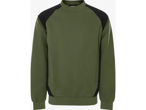 Fristads 7148 GSM sweater, blauw/geel, maat XS, per stuk