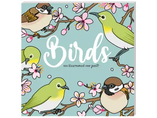 Kleurboek InterStat Birds - 2