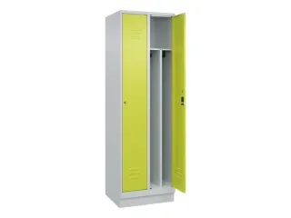 locker voor scheiding van kleding,HxBxD 1950x600x500mm,2vak - 2