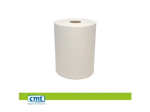 CMT Handdoekrol Matic Eco Cellulose 2-laags Wit 150 Meter 6 Rol