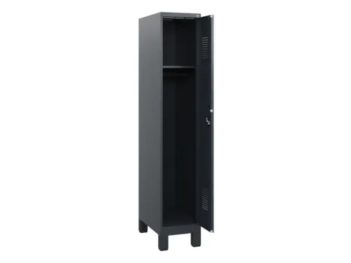 schoollocker,HxBxD 1630x300x500mm,1vak,vak B 300mm,cil.-slot,voeten