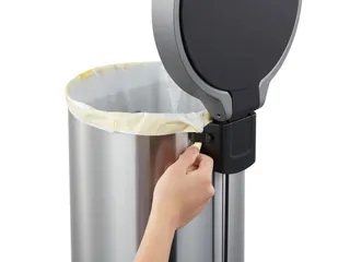 Aria pedaalemmer rond 35 Liter mat RVS - 7