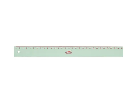 Règle en plastique M+R 30 cm GREEN LINE 30 cm en matériau biologique