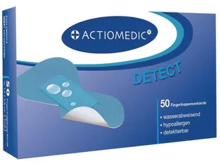Vingertopverbanden Detecteerbaar Waterafstotend Lxb 68x43mm Blauw - 2
