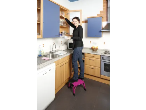 Vouwtrapje Bordes H 200Mm Aan Beide Zijden Te Gebruiken Roze