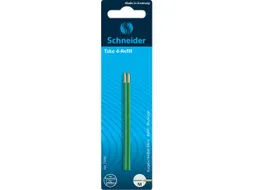 Balpenvulling Schneider Take 4, 2 stuks groen