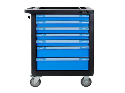 gereedschapswagen,met uitrusting,HxBxD 970x762x460mm