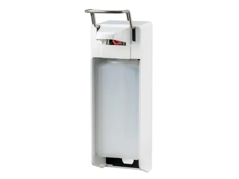 Zeepdispenser Desinfectiemiddeldispenser Wit 1000 Ml Korte Beugel