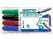 Robercolor Whiteboard Marker Large 6.4mm Schuin Assorti 4 stuks