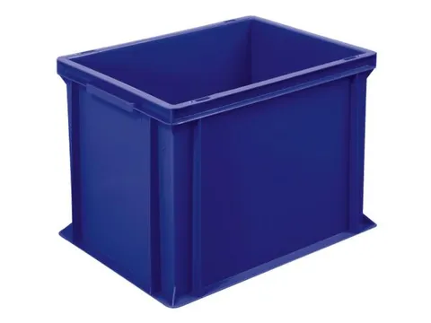 Euronorm Stapelkrat Hxlxb 320x400x300mm 31liter Blauw
