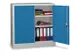 grootvolumekast met openslaande deuren,RAL7035,front RAL5012