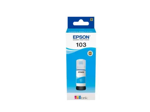 C13T00S24A10 EPSON 103 EcoTank inktfles cyaan 65 ml
