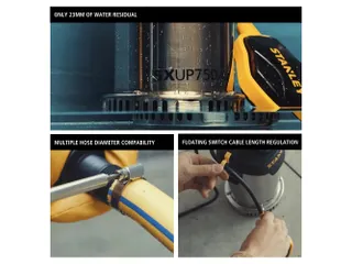 Stanley Dompelpomp Roestvrij Staal Helder Water 750W - 5