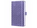 Weekagenda Flair A6 2026 (NL/FR/EN/DU) Dark Purple Hardcover