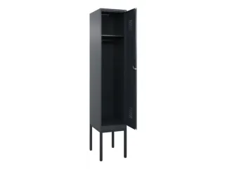 locker,HxBxD 2120x400x500mm,1vak,vak B 400mm,cil.-slot,voetonderstel - 1