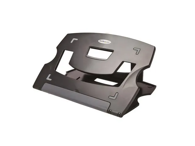Draagbare laptopstandaard Zwart